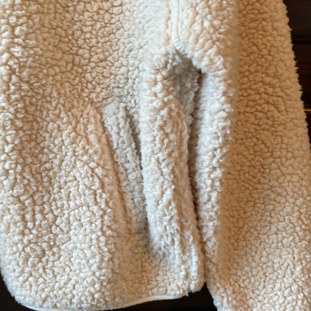 H&M Half-zip Teddy Fleece Sweatshirt - Picture 6 of 6